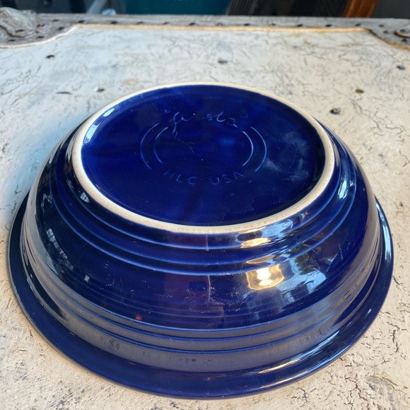 1 Fiesta Ware Cobalt 1 Qt Serving Bowl - Picture 5 of 10